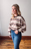 Parallel Lives Striped Knit Sweater
