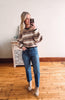 Parallel Lives Striped Knit Sweater