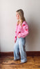 Super High Rise Cuffed Wide Leg Jeans