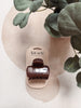 Recycled Plastic Puffy Cloud Clip 1pc - Chocolate