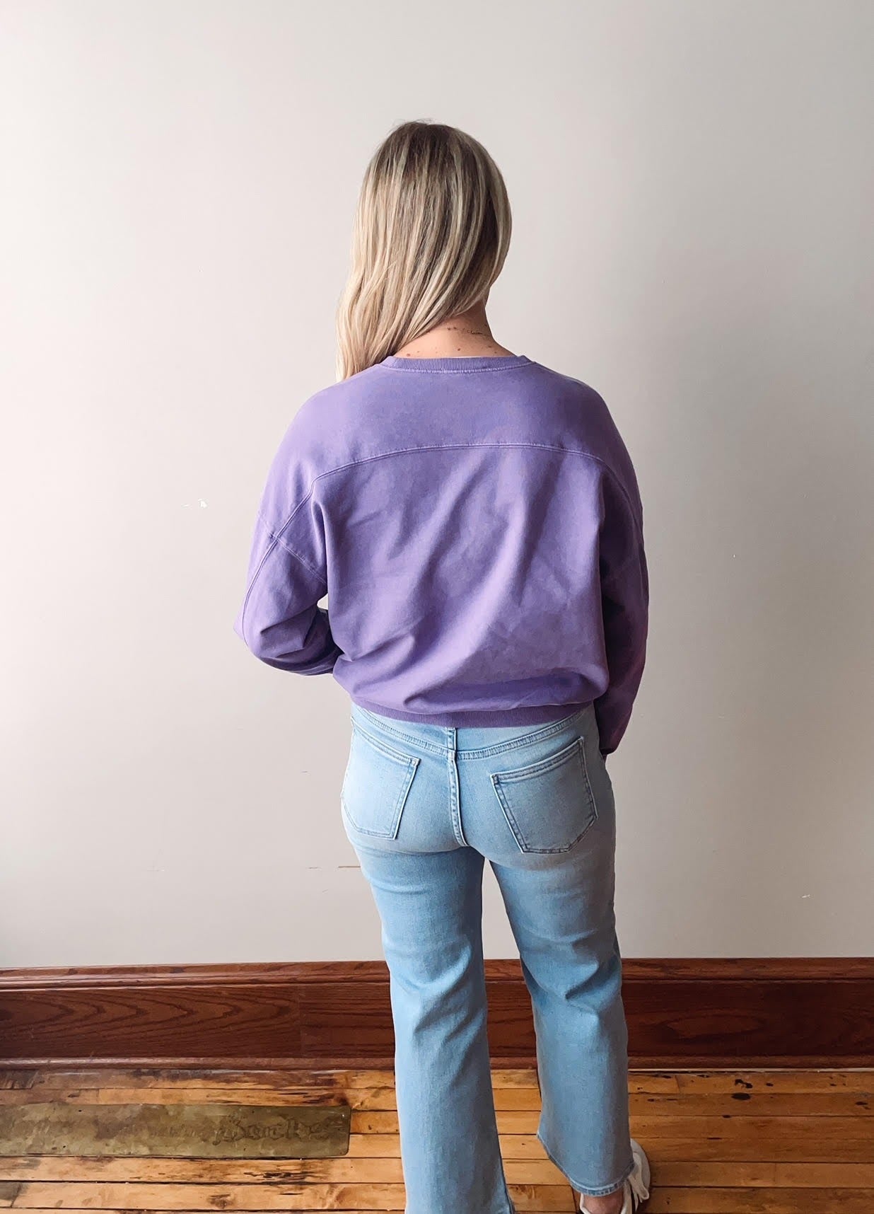 Purple Nicole Sweatshirt