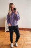 Purple Nicole Sweatshirt