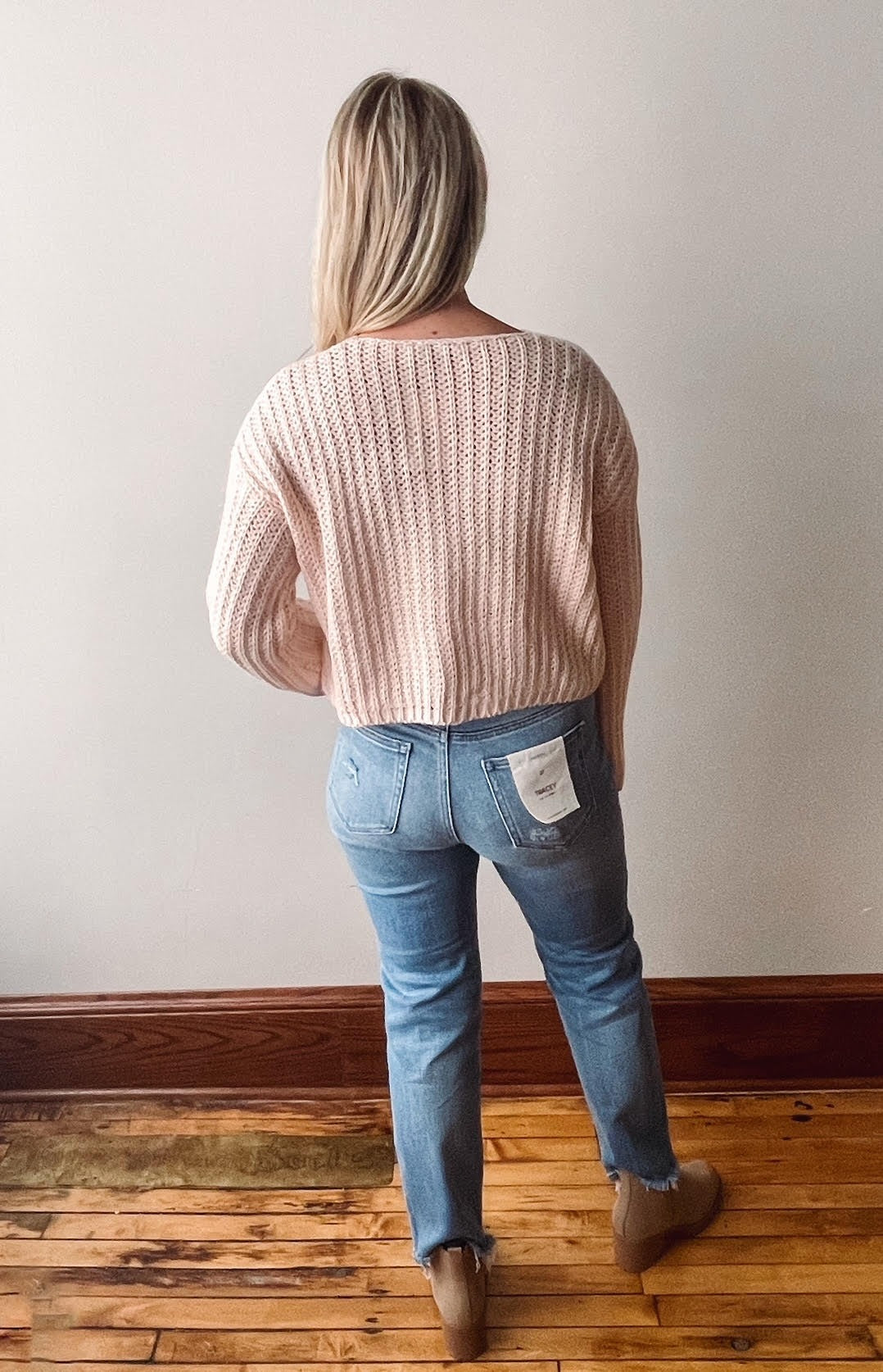 Rosalia Blush Sweater