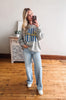 SDSU Heather Gray Fleece Crew