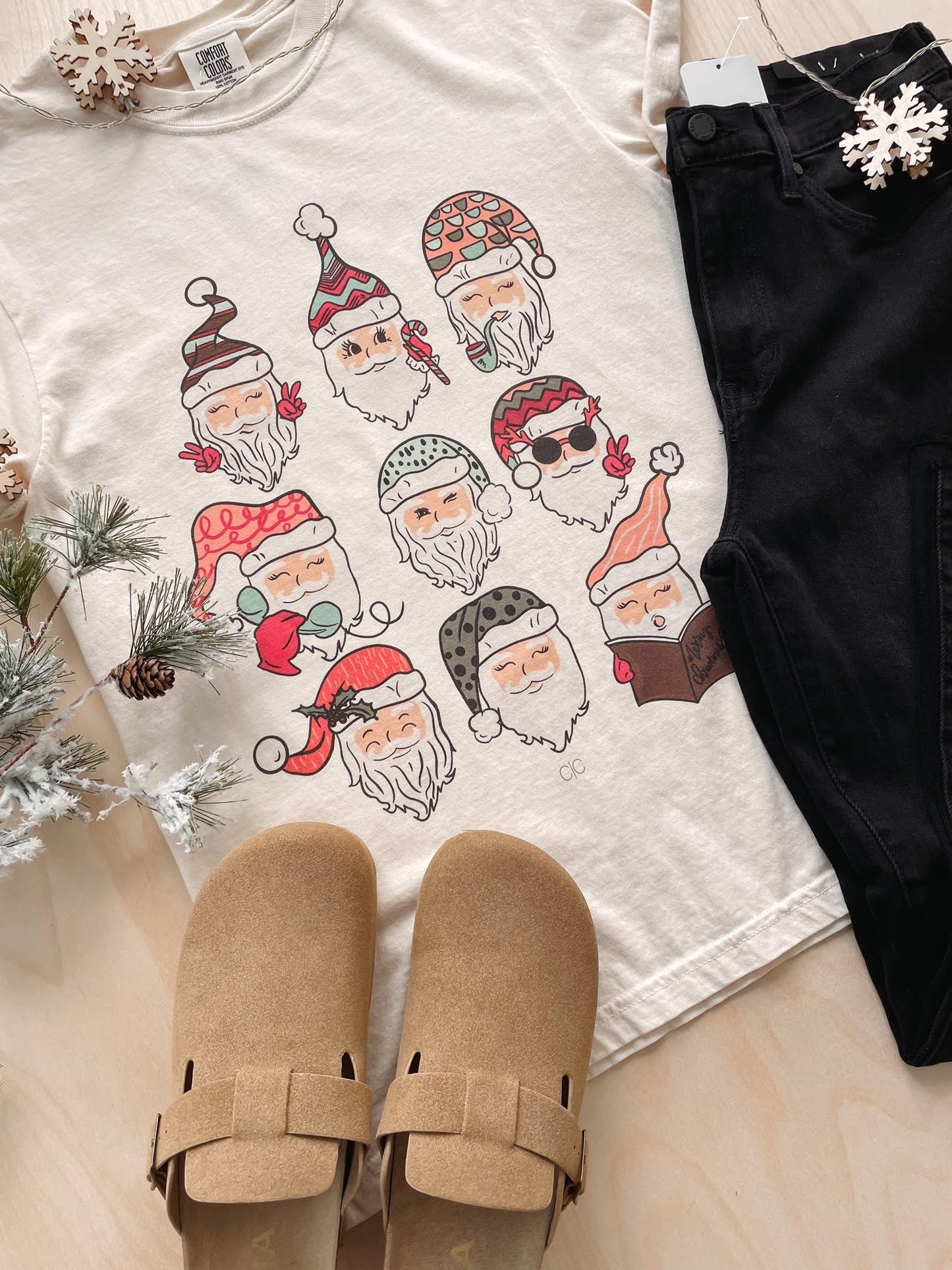 Santa Hats Graphic Tee