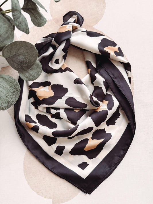 Savannah Leopard Bandana Scarf