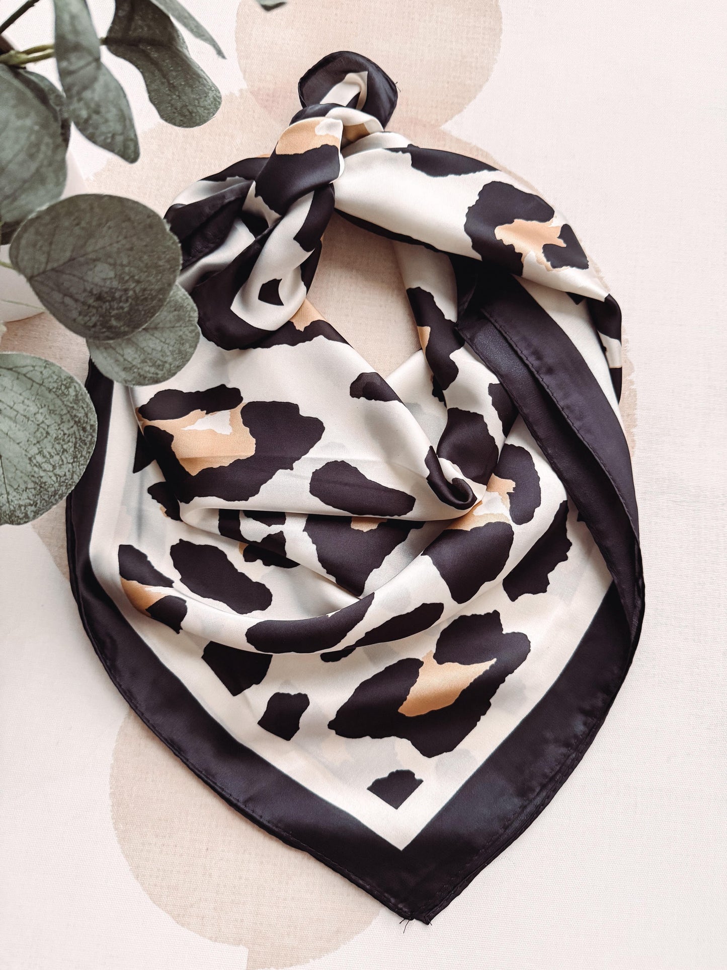 Savannah Leopard Bandana Scarf