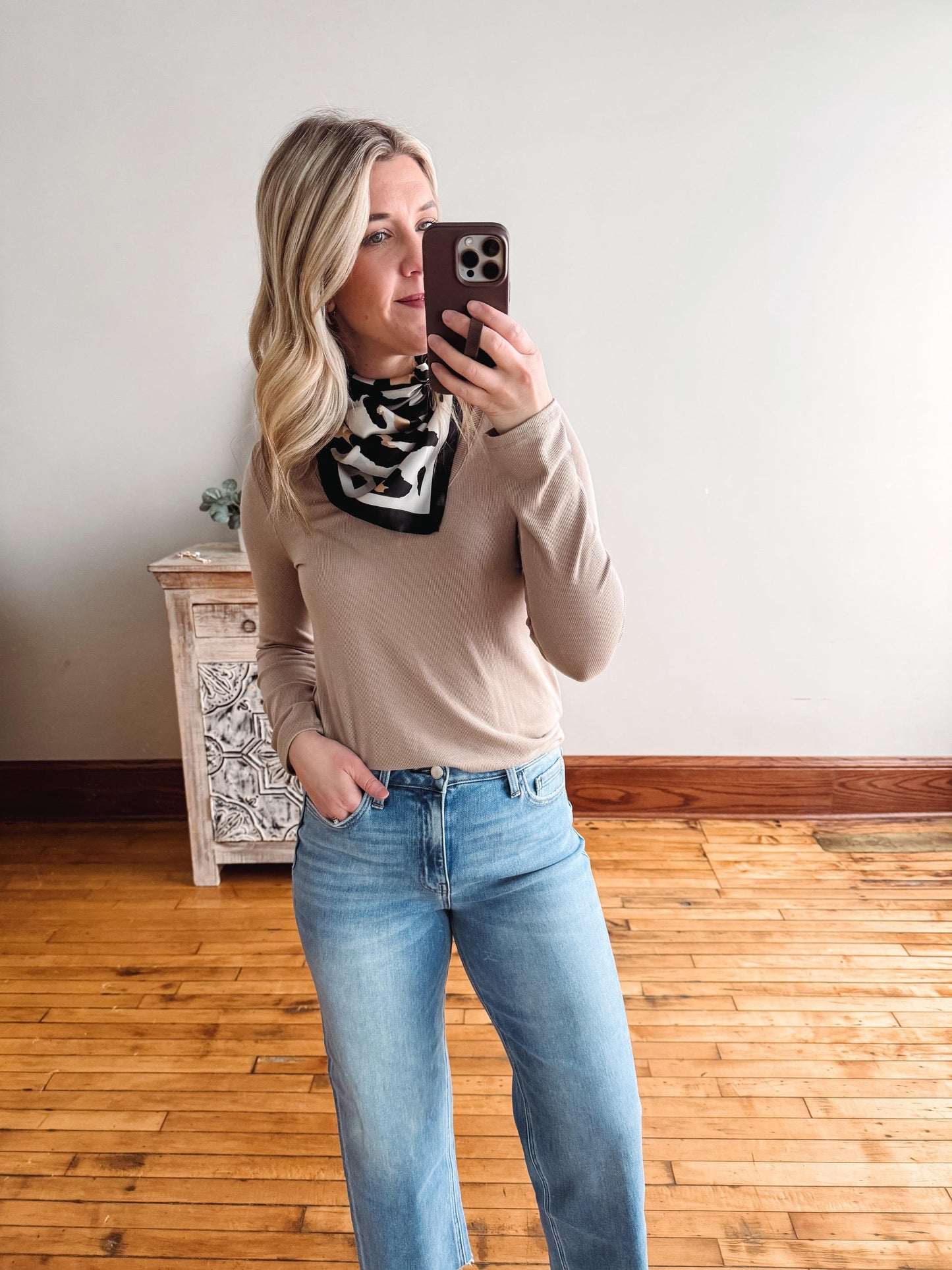 Savannah Leopard Bandana Scarf