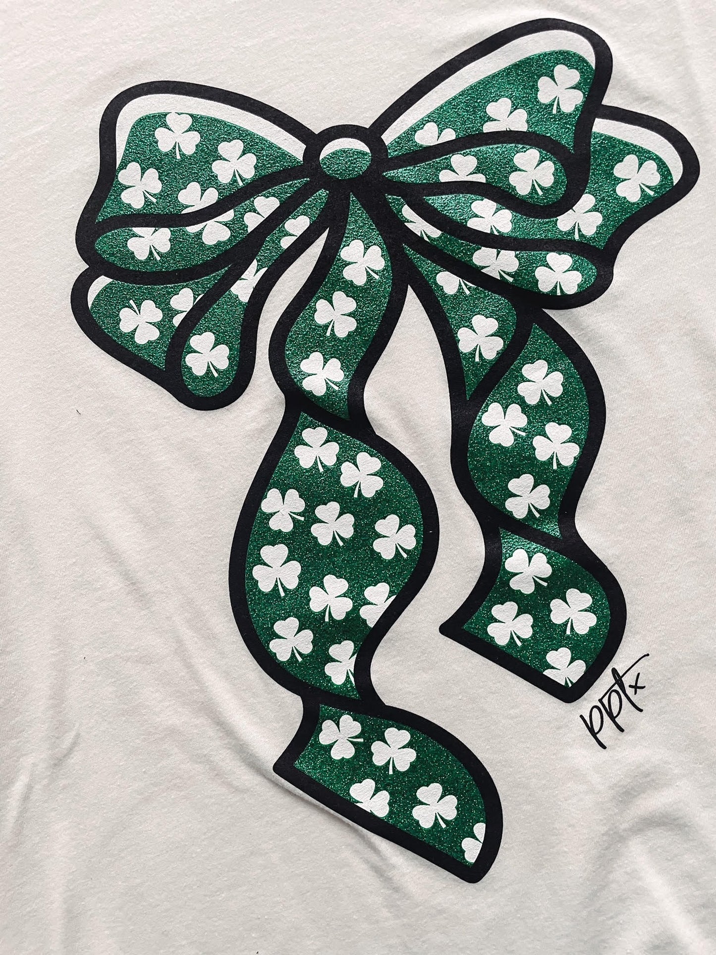 Shamrock Bow Tee