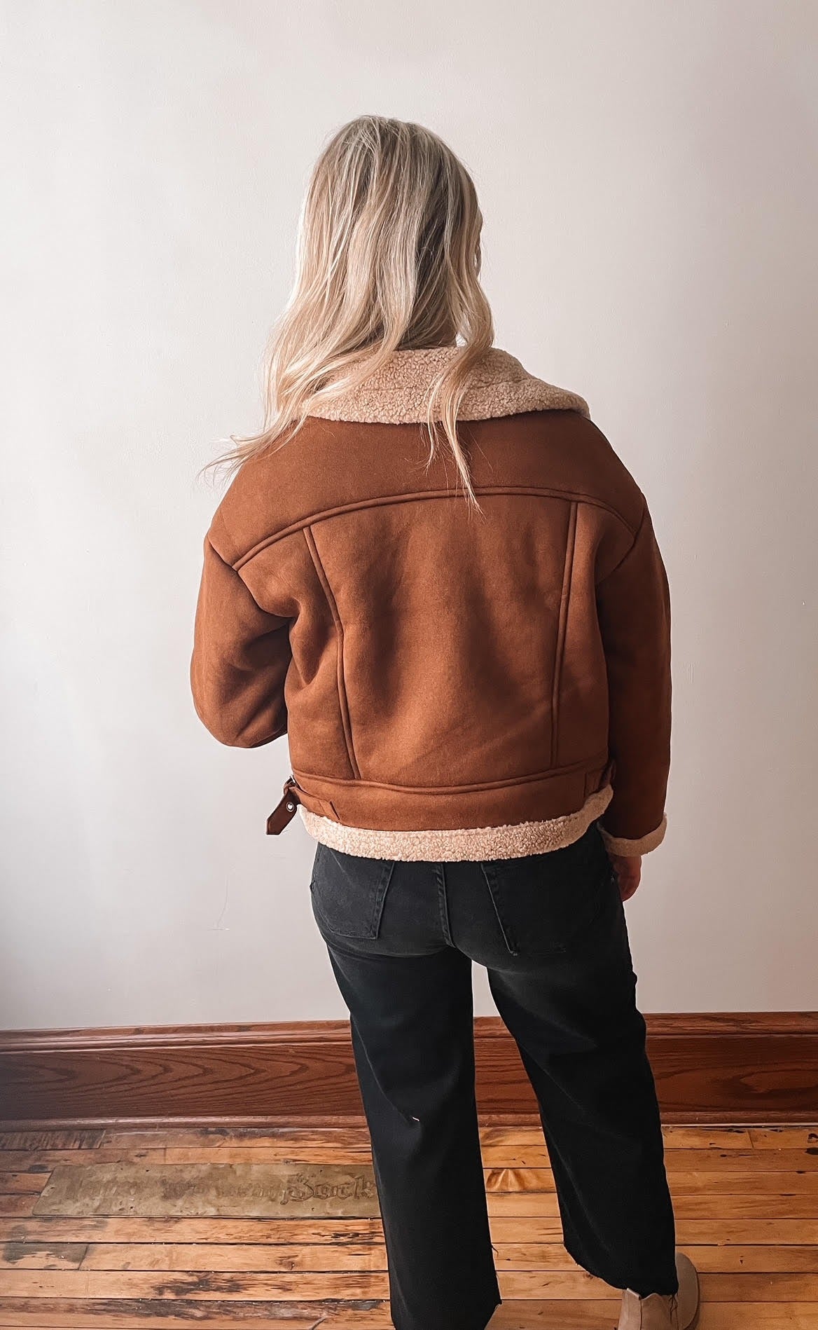 Shearling Bomber Jacket