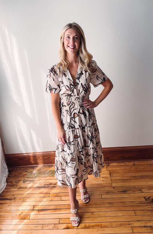 Sienna Floral Tiered Dress
