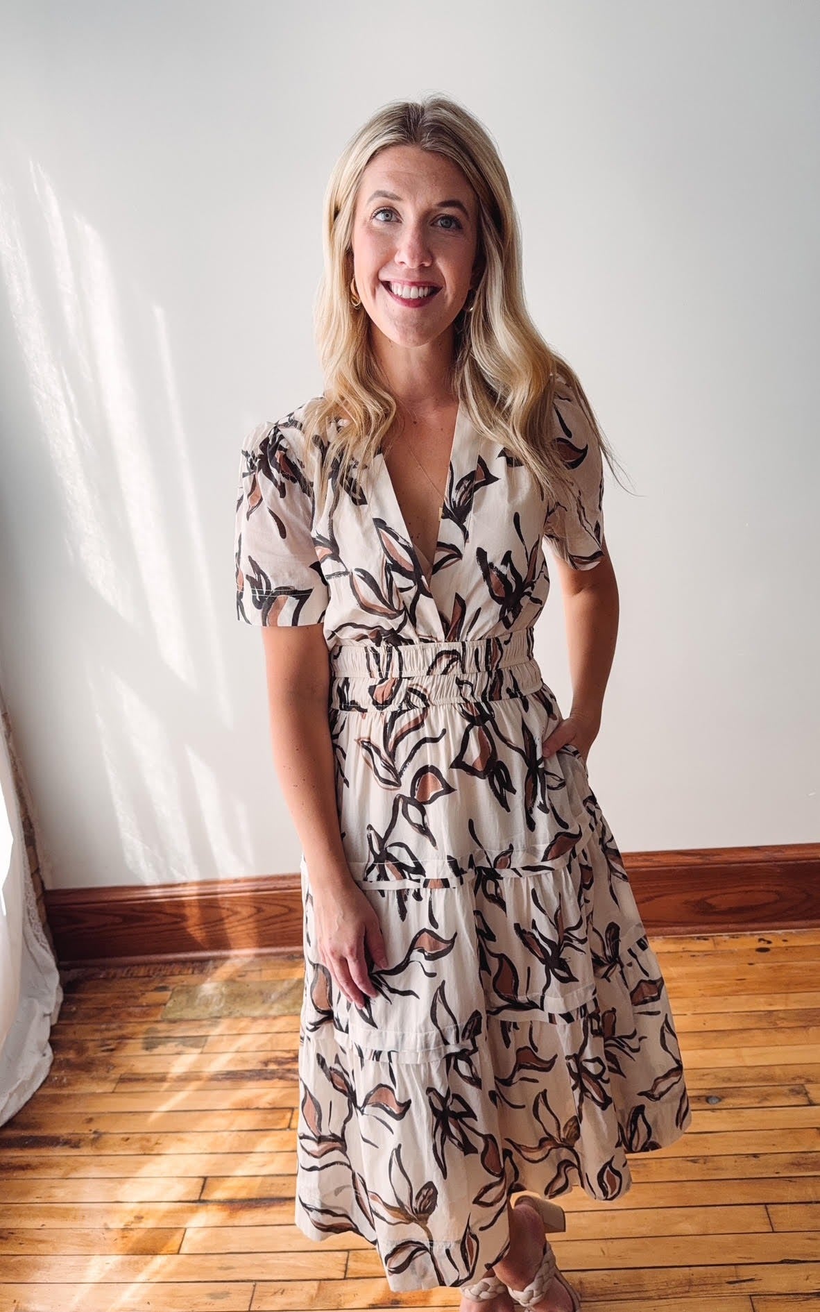 Sienna Floral Tiered Dress