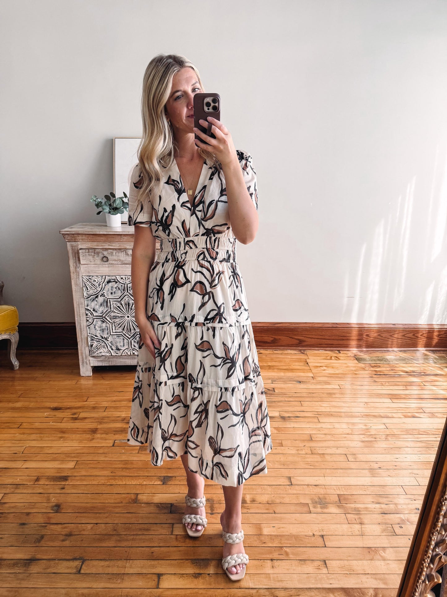 Sienna Floral Tiered Dress