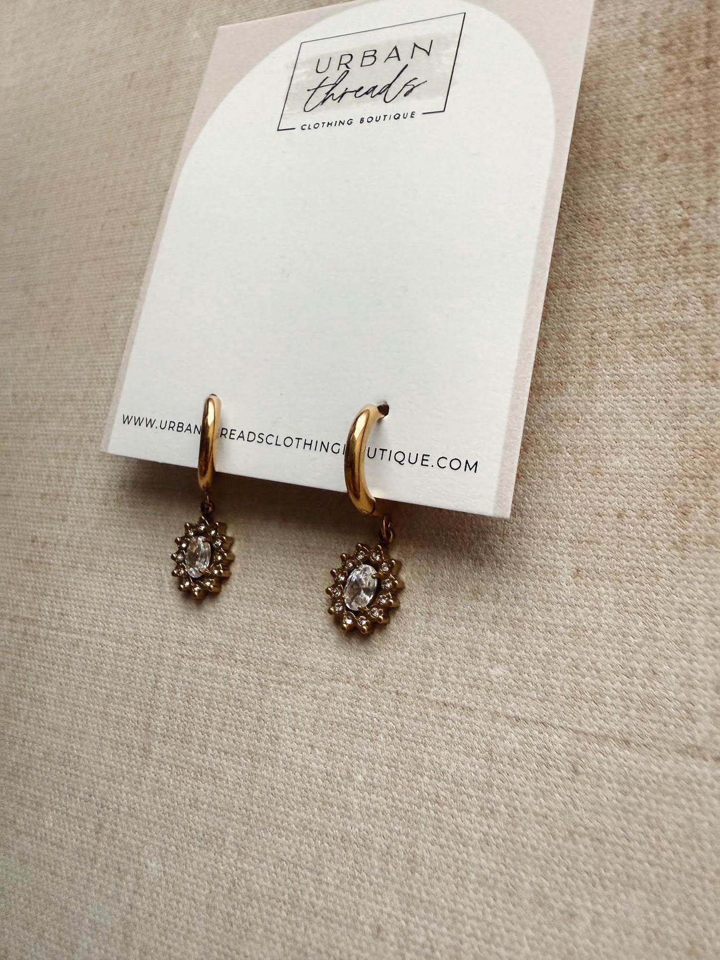 Skye Crystal Earrings