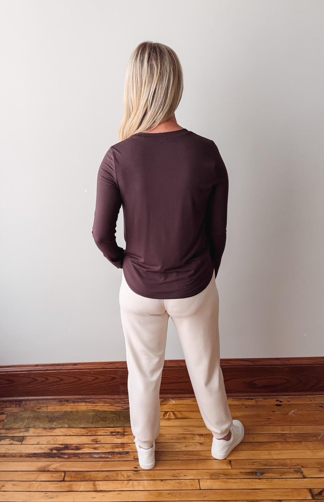 Stassia Top - Coffee Bean