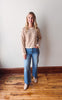 Sylvie Striped Oatmeal Sweater