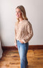 Sylvie Striped Oatmeal Sweater
