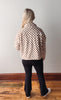 Taupe Checker Teddy Jacket