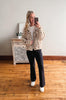 Taupe Checker Teddy Jacket