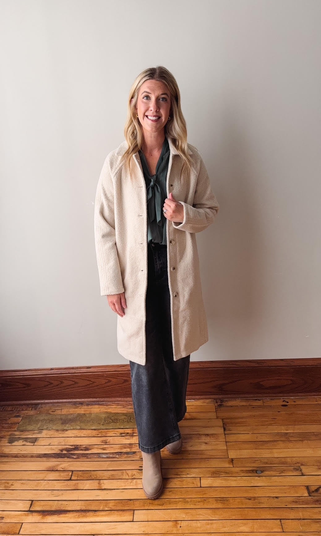 Teddy Button Down Coat