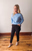 Tonya Black Tapered Pants