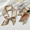 Printed Headband Scarf - Khaki Love