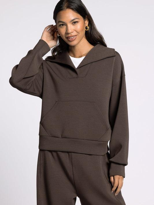 Alana Top - Coffee Bean