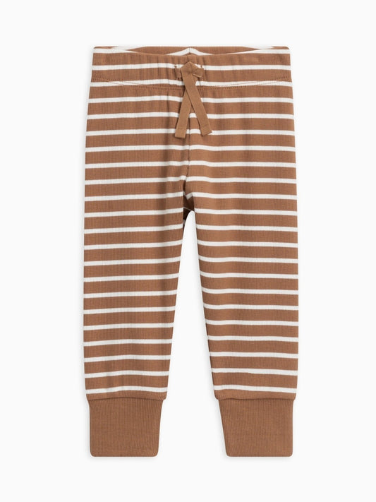 Carmel Striped Baby Joggers