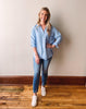 Saylor Lightweight Blue Button Up