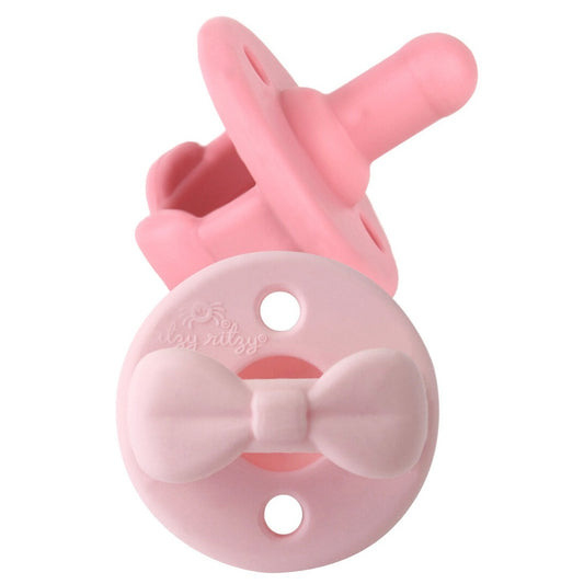 Sweetie Soother- Pink Bow