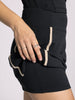 Carlton Black Oak Rib Skort