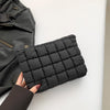 Black Quilted Makeup Bag