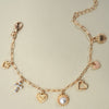 Link Chain Charm Bracelet
