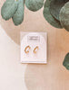 Mini Gold Bamboo Hoop Earrings