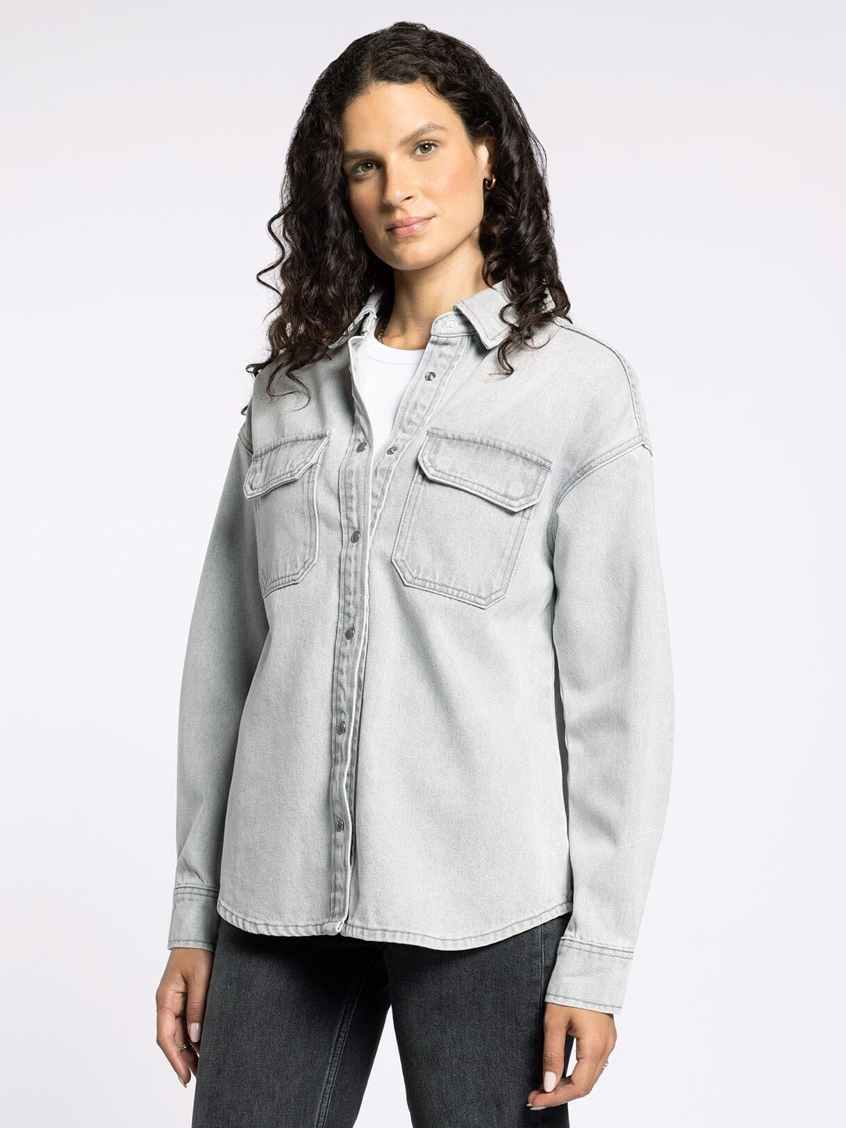 Etta Shirt - Grey Wash