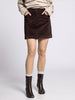 Gladys Skirt - Coffee Bean