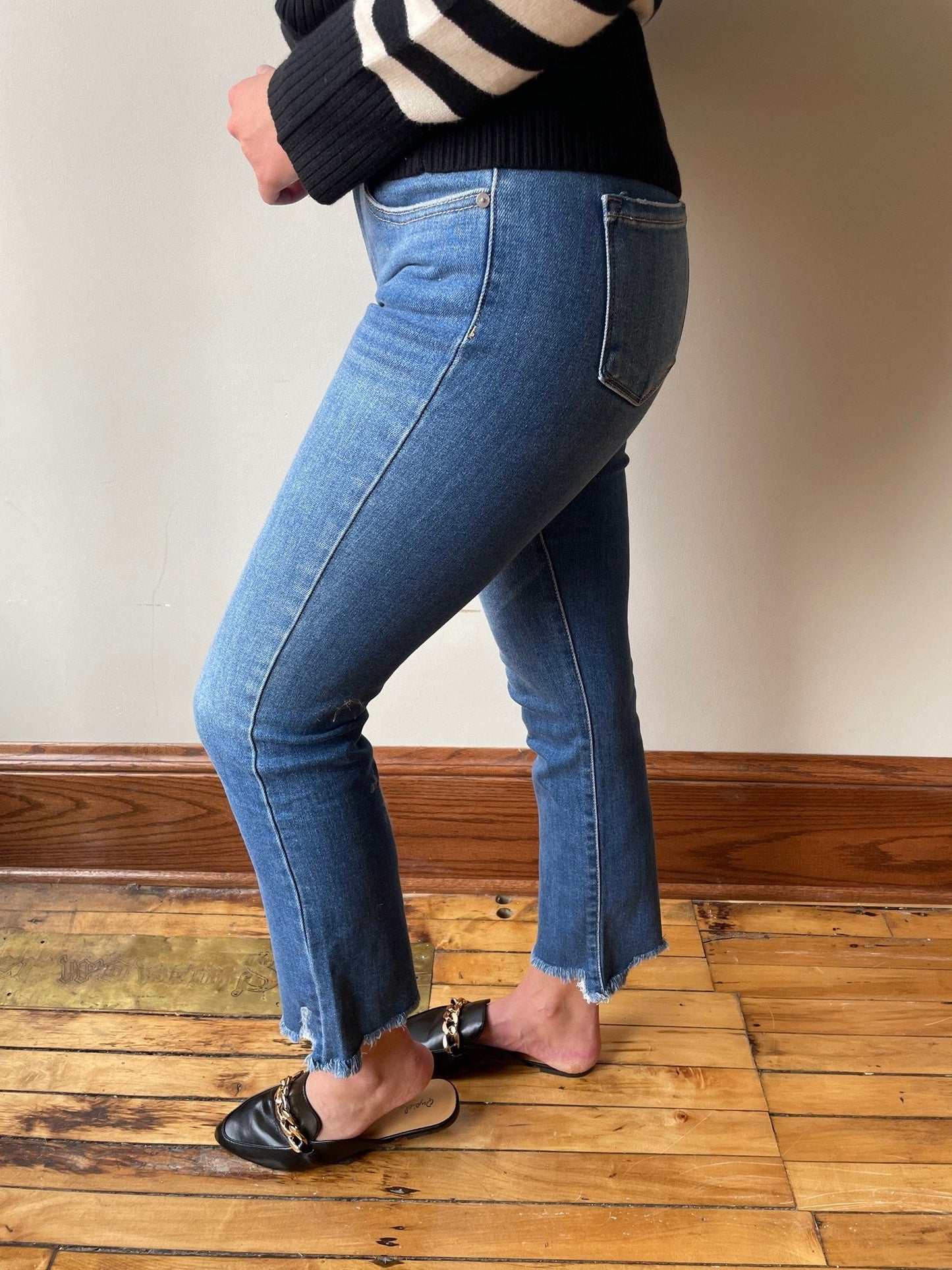 Isabel High Rise Straight Jean