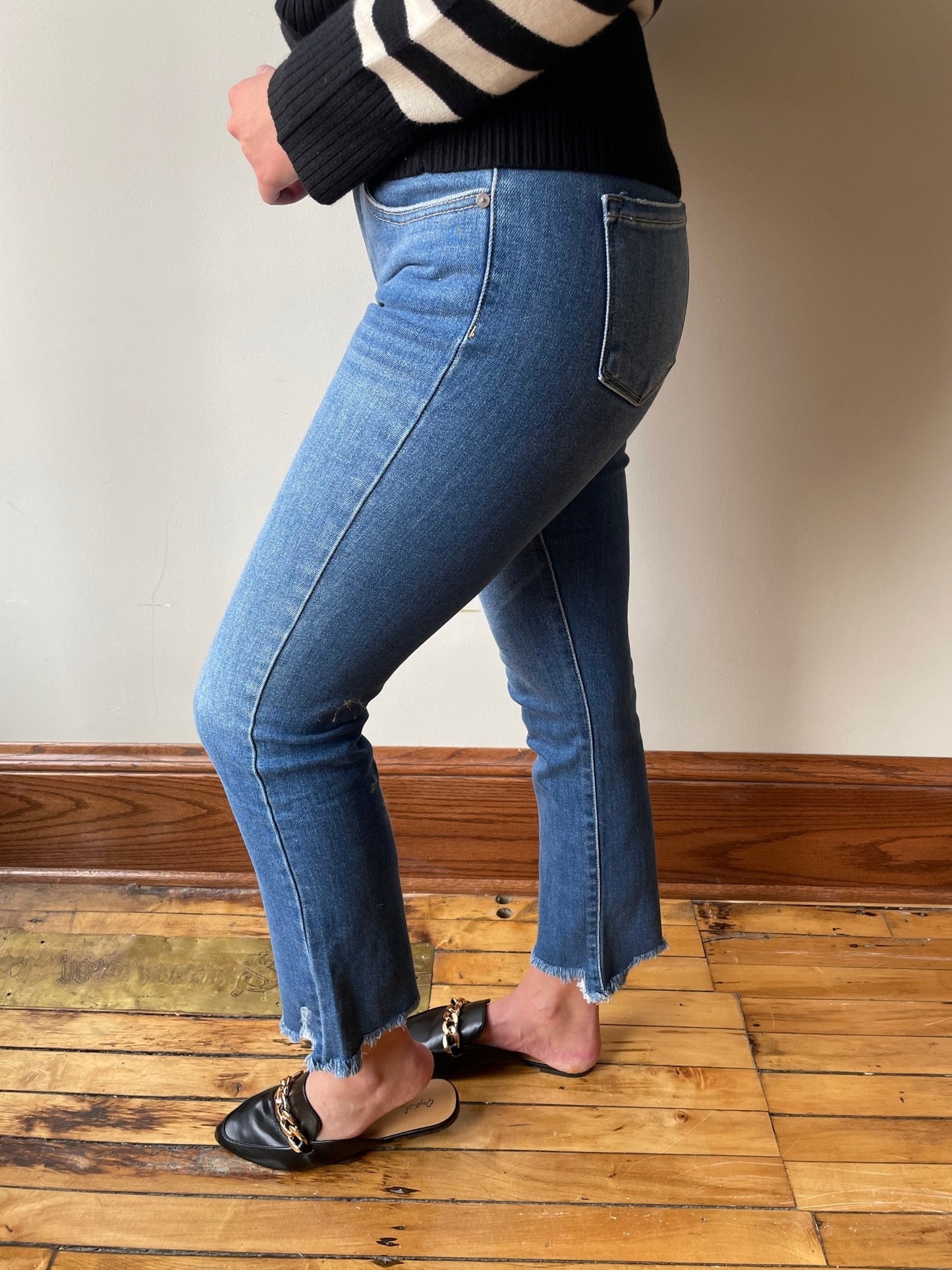 Isabel High Rise Straight Jean