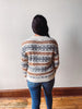 Grey + Camel Lodge Sweater
