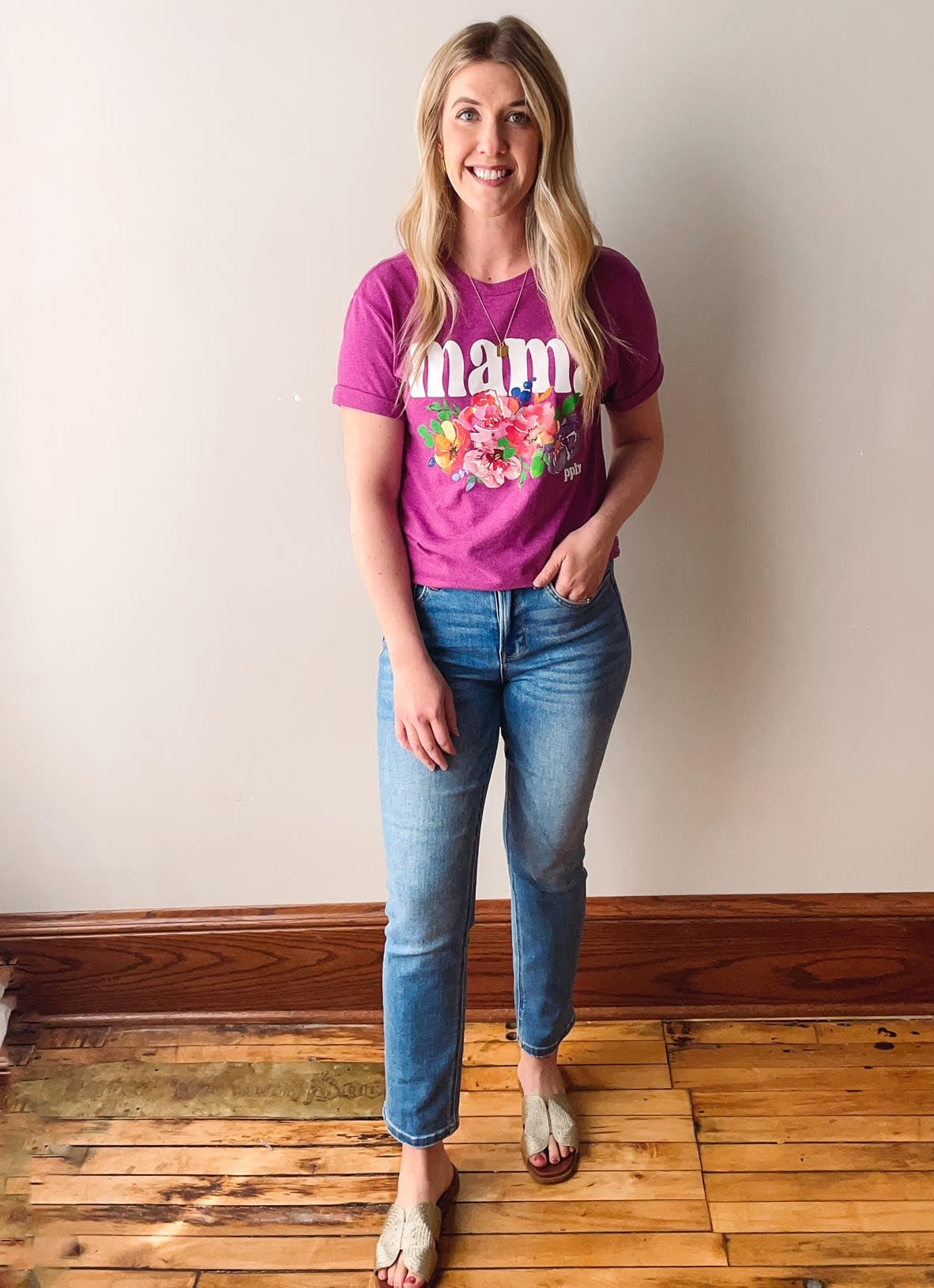 Raspberry Mama Tee