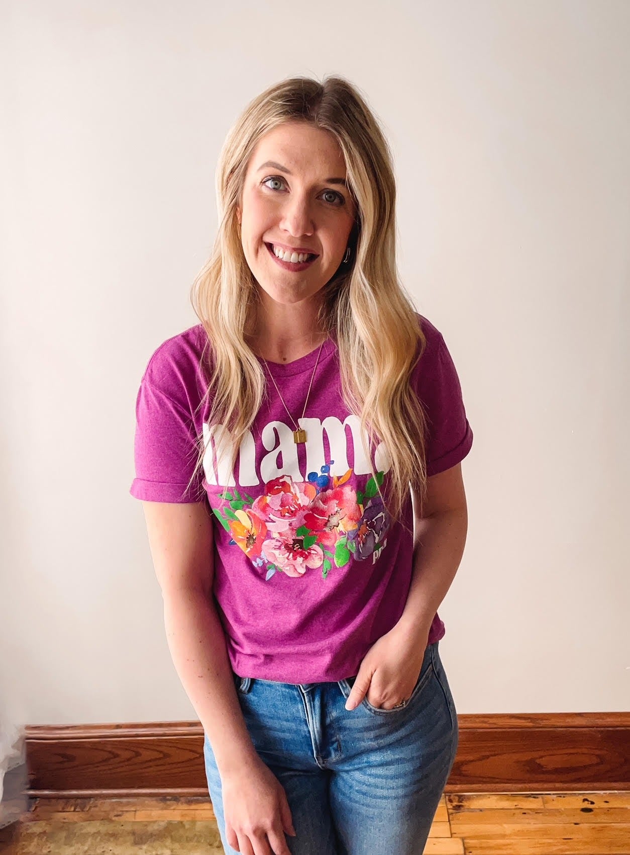 Raspberry Mama Tee