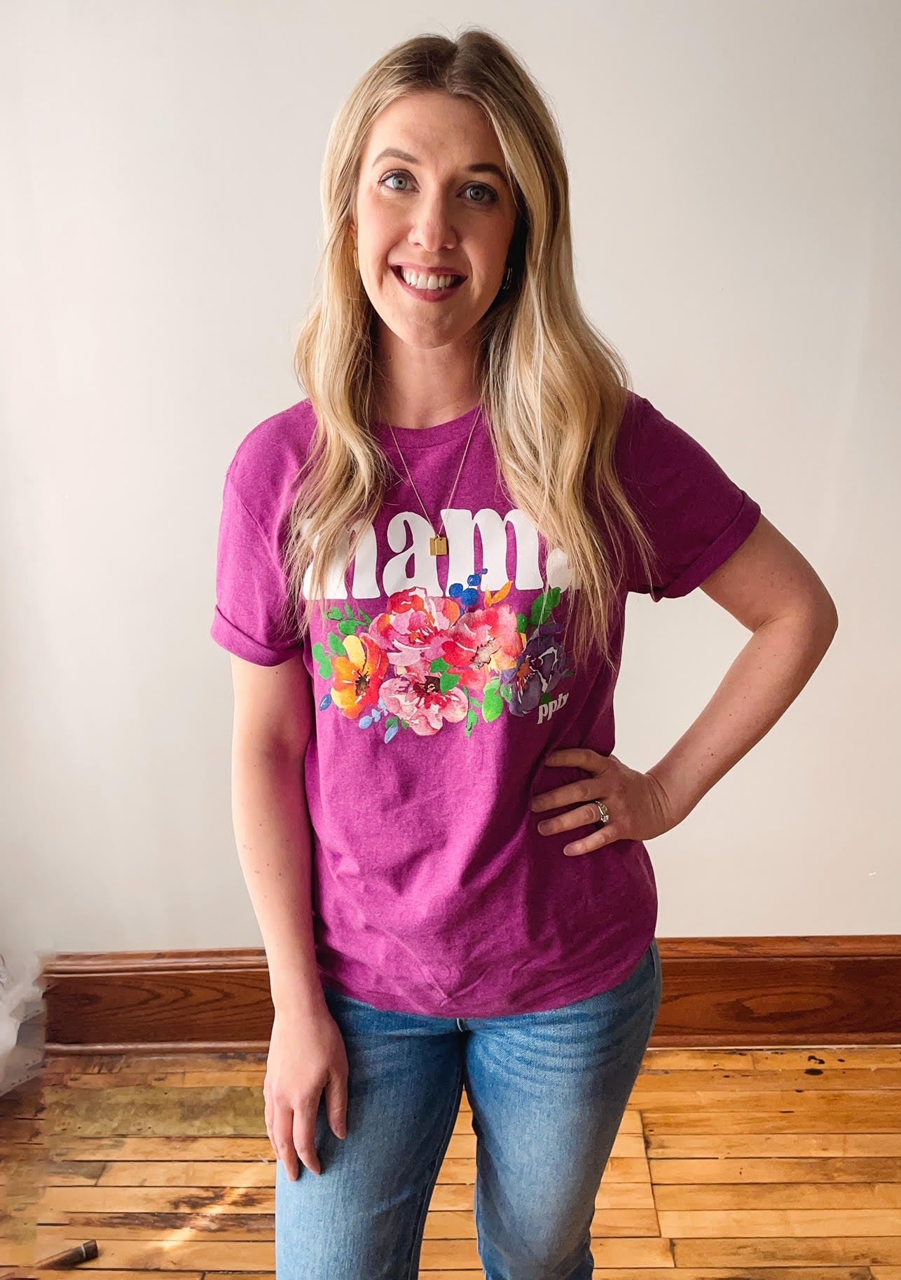 Raspberry Mama Tee