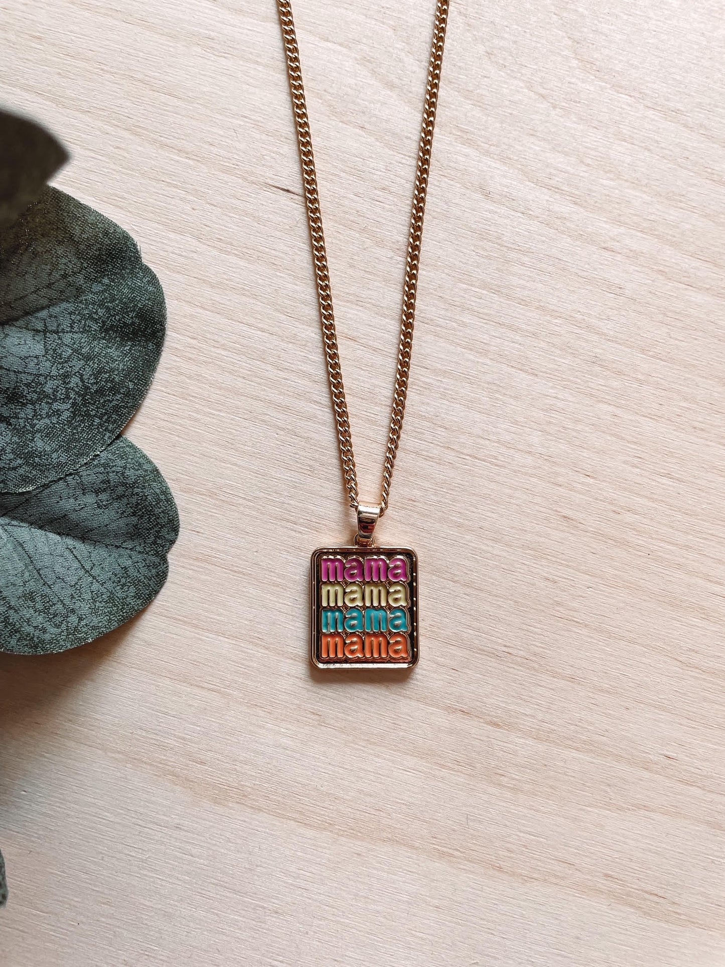 MAMA Pendant Necklace