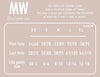 Size chart for belts with measurements in inches, centimeters, and USA pants sizes on a beige background.