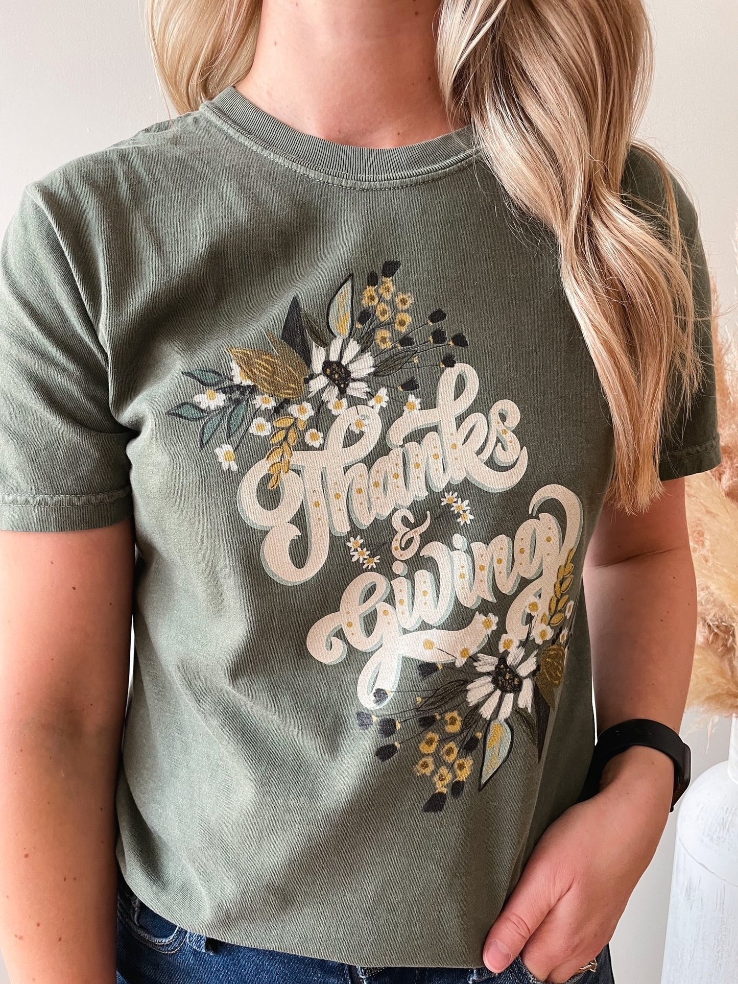 Thanks + Giving Graphic Tee