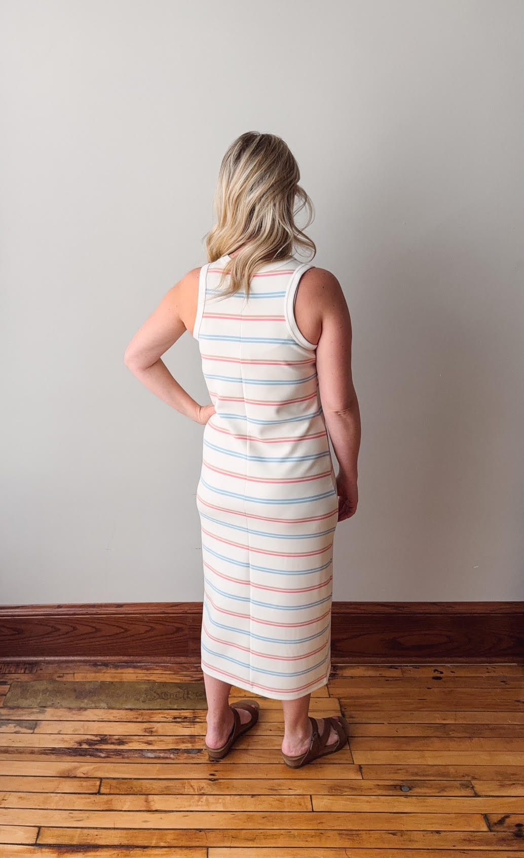 Walter Misty Blue Pink Dress