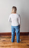 Jessica Ivory Powder Blue Long Sleeve