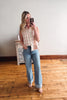 Reese Red Plaid Top