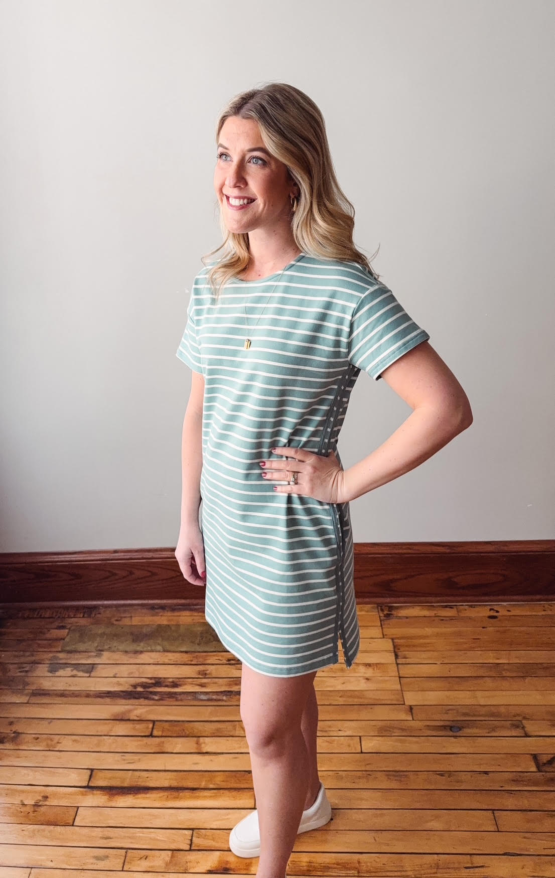 alexis green and white dress Green Floral Two Piece Set