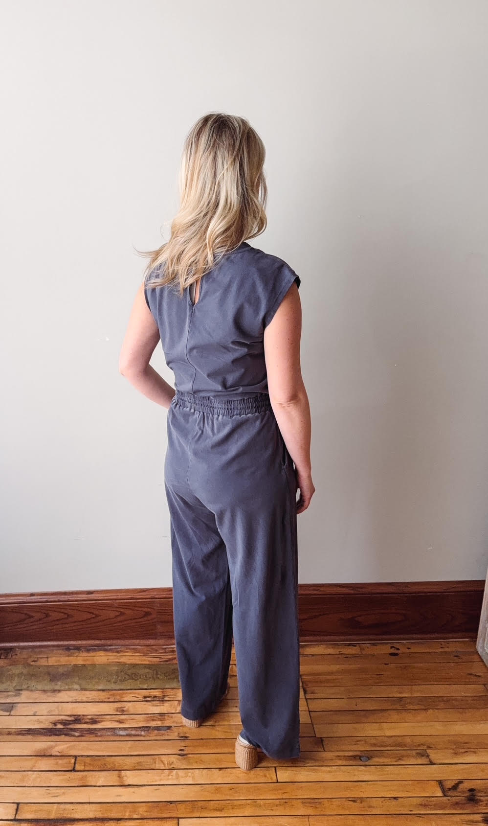Paige Graphite Jumpsuit